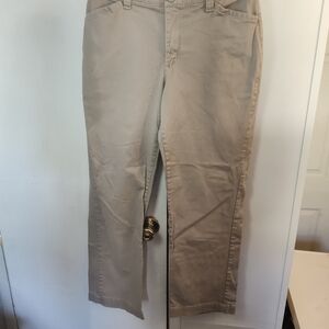 Lee Women's Straight Leg Beige Jeans